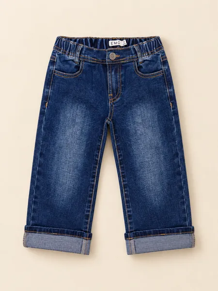 Jeans con vita elasticizzata