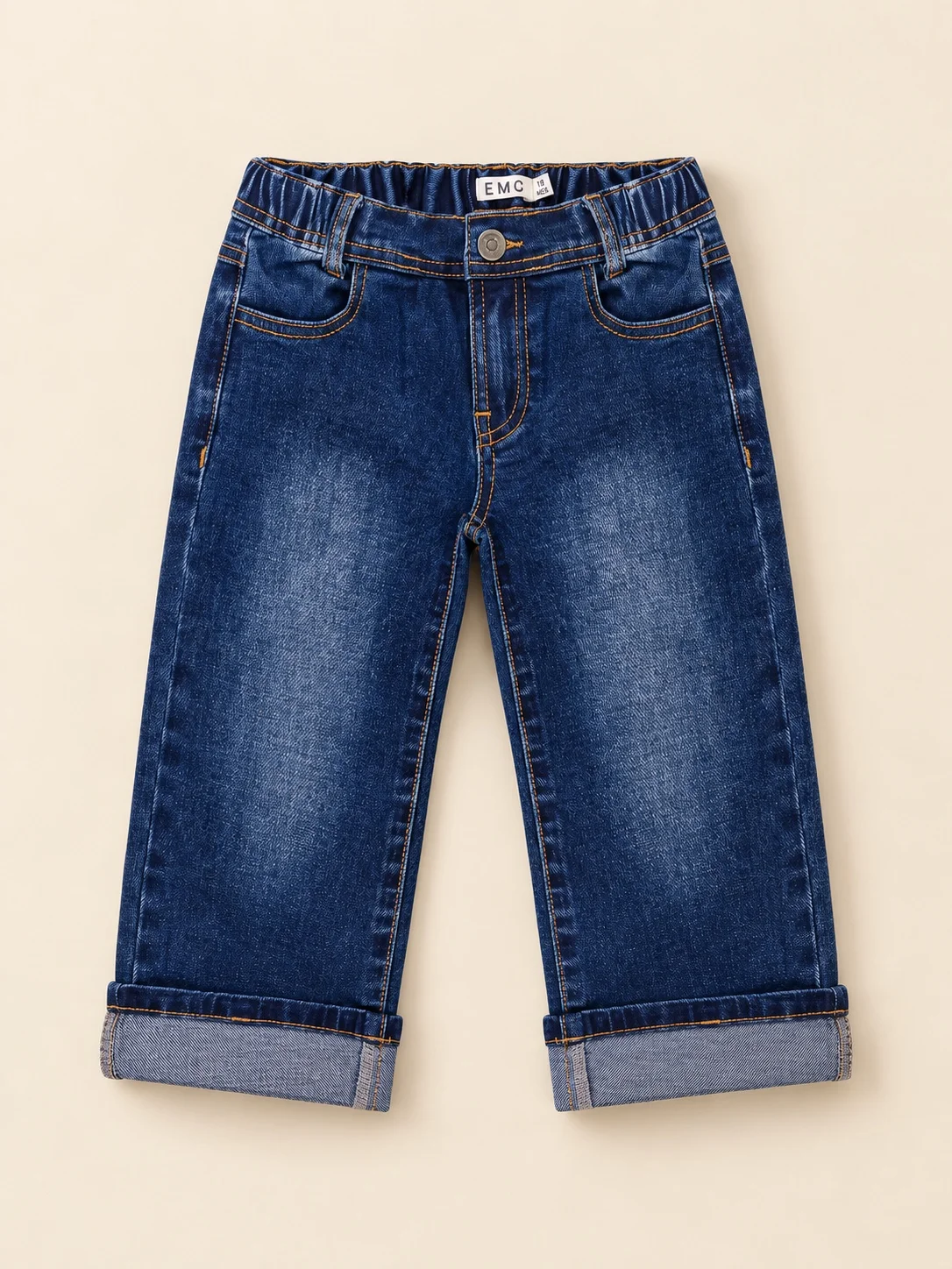Jeans con vita elasticizzata - Image 1