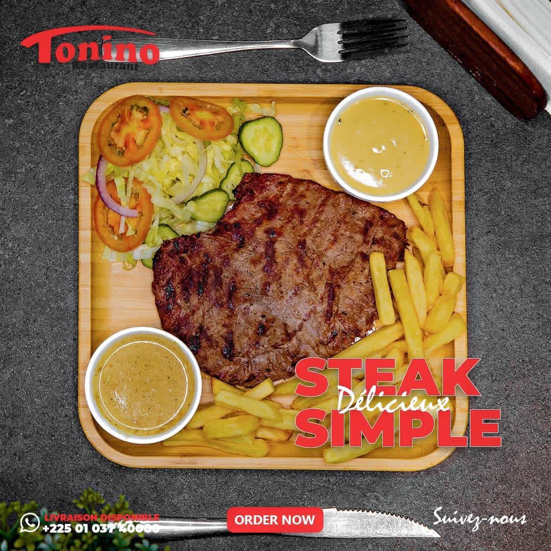 STEAK SIMPLE, Tonino, Marcory