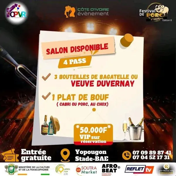 Pass - Chic, Chic Event, Abidjan