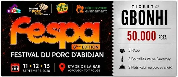 Pass - Gbonhi, Chic Event, Abidjan