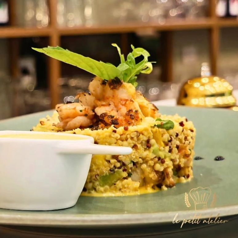 Salade Avocat-Crevette, Le petit atelier, Marcory