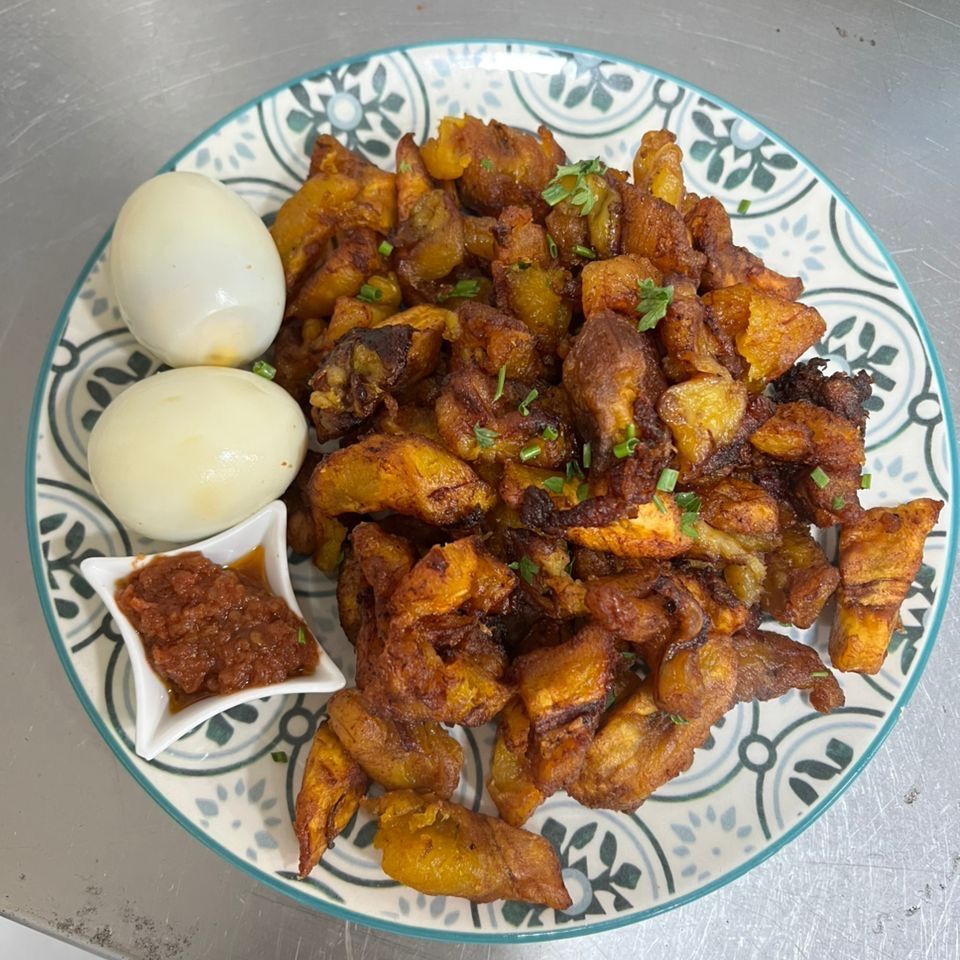 ALLOCO OEUF DUR, Africafé, Plateau