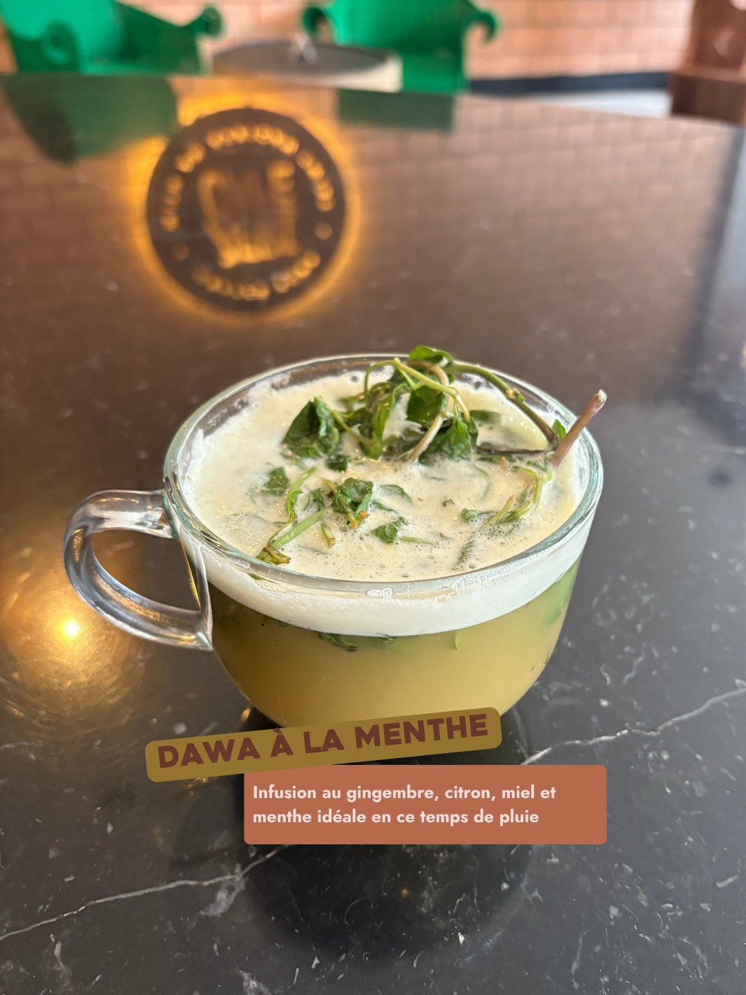DAWA MENTHE, Africafé, Plateau