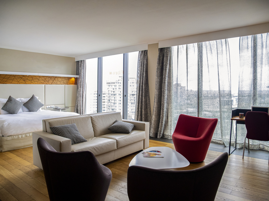 Suite Junior, 1 Lit King, vue sur la ville, Pullman, Plateau