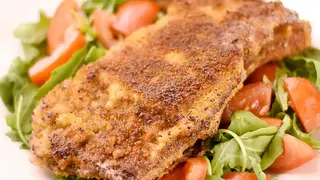 Escalope Milanaise, Café Des Jardins, Cocody
