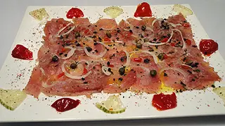 Carpaccio de Thon, Café Des Jardins, Cocody