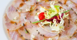 Carpaccio de Mérou, Café Des Jardins, Cocody
