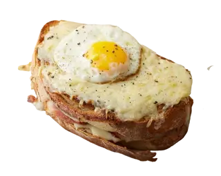 Croque Madame, Café Des Jardins, Cocody