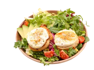 Salade Chèvre Chaud, Café Des Jardins, Cocody