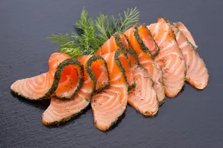 Saumon Gravlax, Café Des Jardins, Cocody