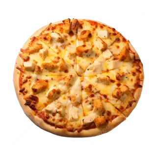 Pizza Poulet, Café Des Jardins, Cocody