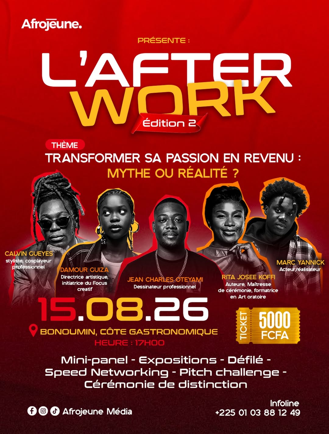 Afrojeune Media Afterwork, Selections ChicEvent, Abidjan
