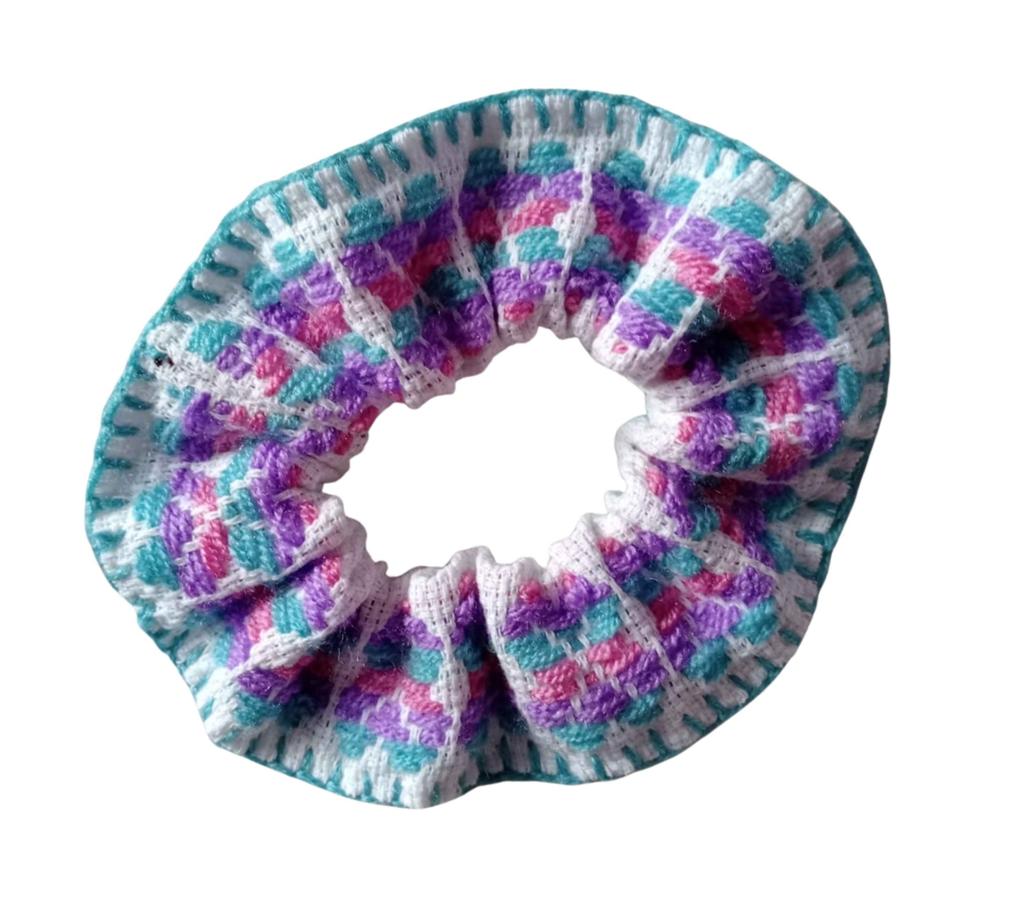 Dona para cabello tejida artesanal mazahua