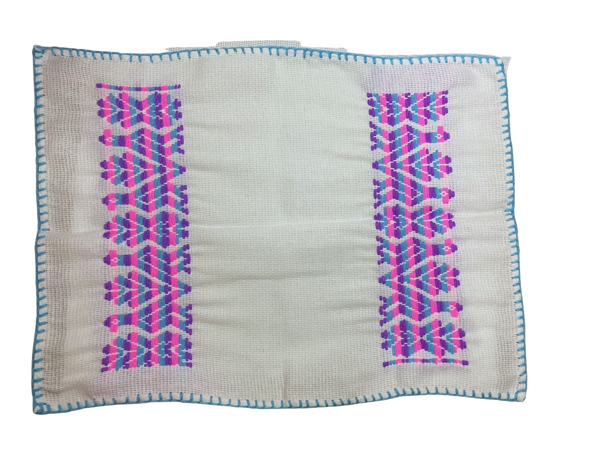 Servilletas artesanales bordadas mazahua (par)