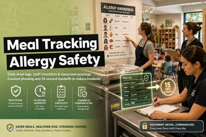 Allergy incidents still happening? Daily meal‑tracking and consent workflows to reduce risk