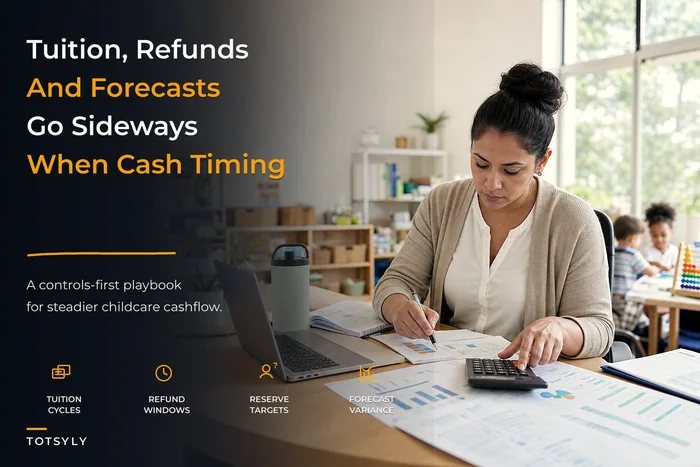 Avoid cashflow surprises: an operational playbook for tuition, refunds, and forecasting