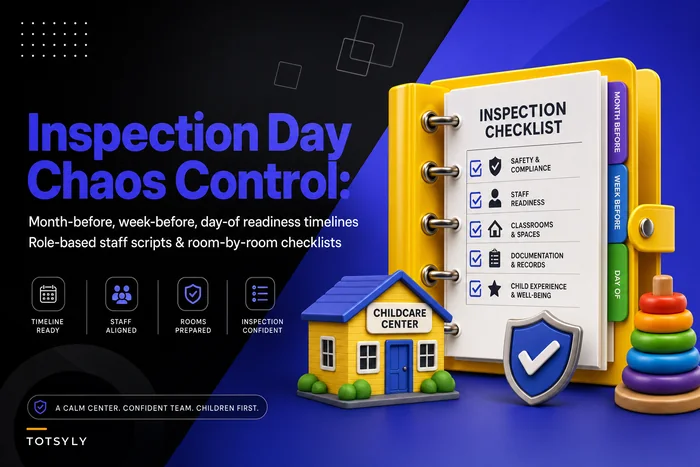 Inspection day chaos? Month‑to‑day licensing timelines with staff role scripts