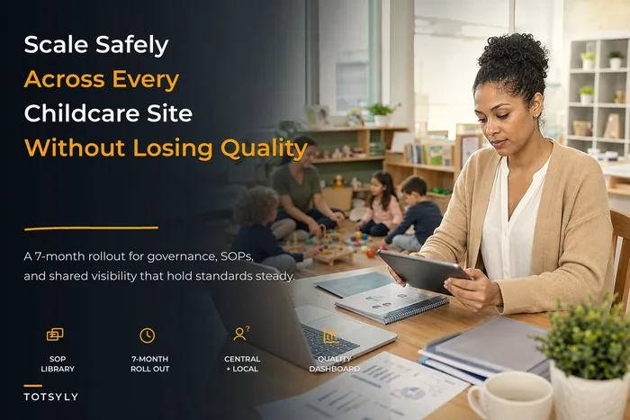 Scale without quality loss: a playbook for multi‑site childcare operations