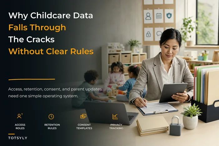What good childcare data governance looks like: roles, retention, and parent communication