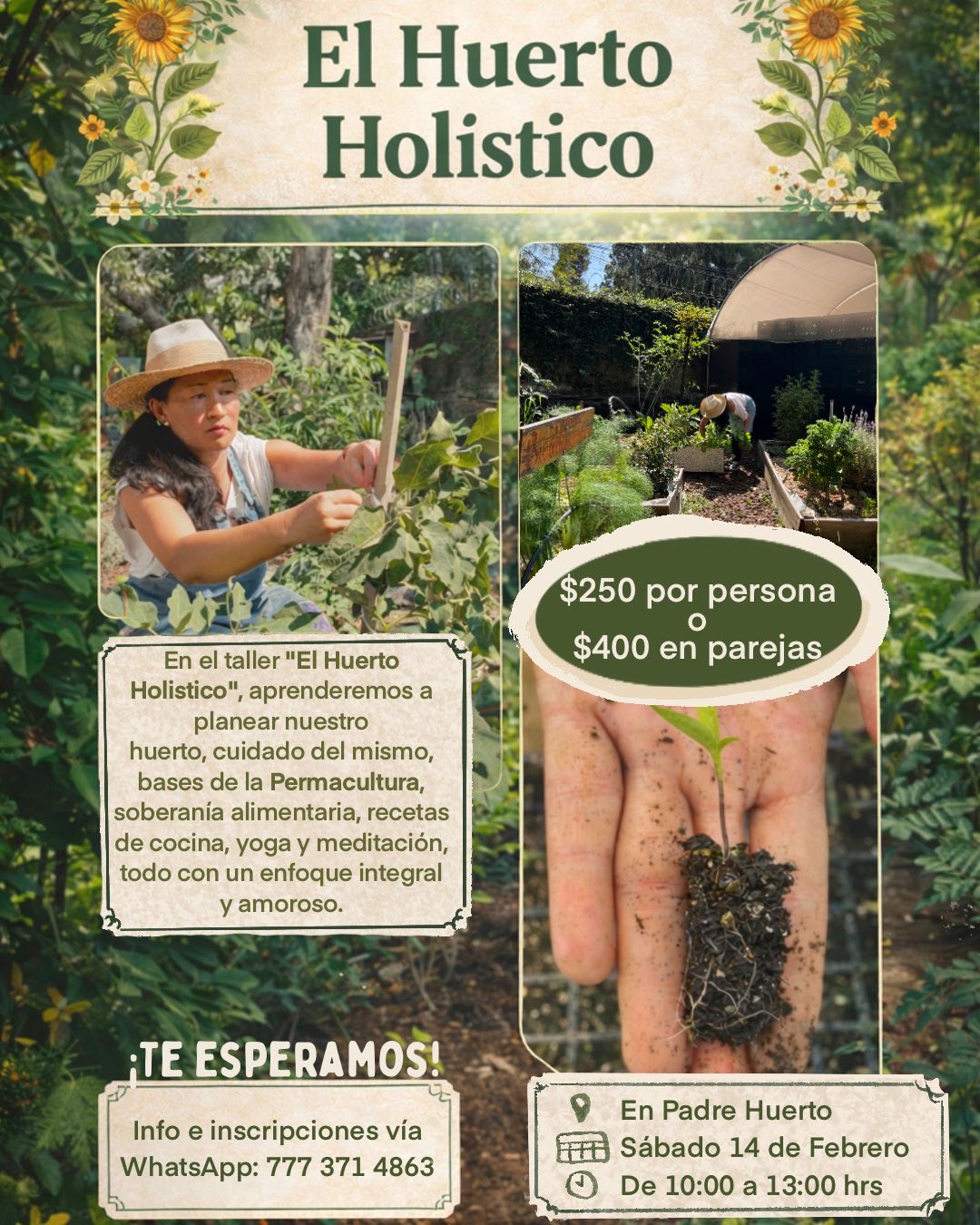 Taller “El Huerto Holístico”