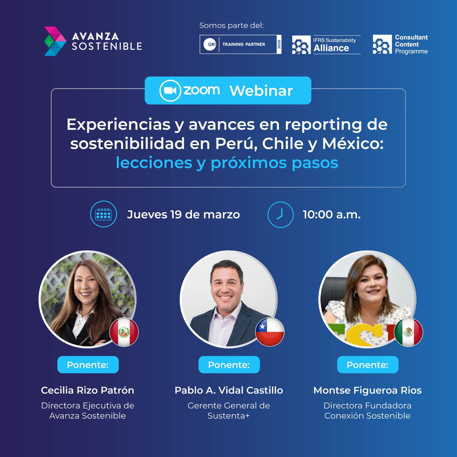 Experiencias y avances en reporting de sostenibilidad en Perú, Chile y México: lecciones y próximos pasos