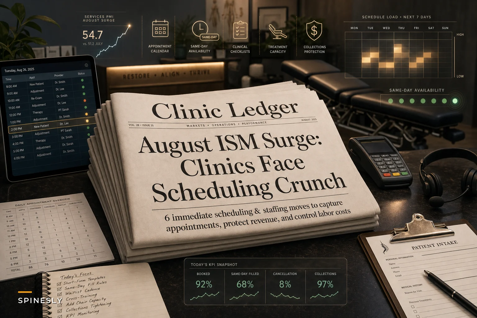 After a Services-Demand Surge: 6 Scheduling & Staffing Moves Chiropractic Clinics Should Make Now