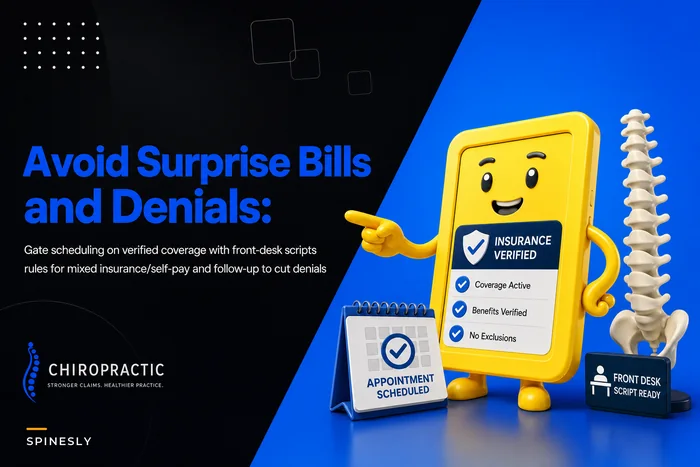 Avoid Surprise Bills and Denials: An SOP for Verifying Insurance Before Chiropractic Appointments