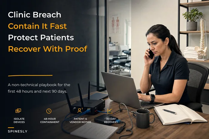 Clinic Cybersecurity Incident Response Checklist for Small Owners