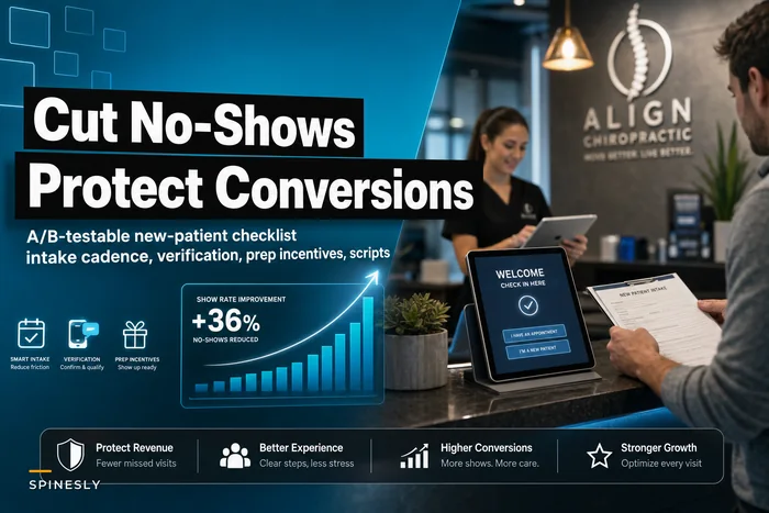 Cut New‑Patient No‑Shows: A Testable Checklist to Protect First‑Visit Conversions