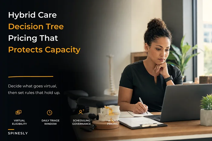 Hybrid Care Strategy for Small Clinics: A Decision Tree for Which Visits to Virtualize, Pricing and Governance Rules