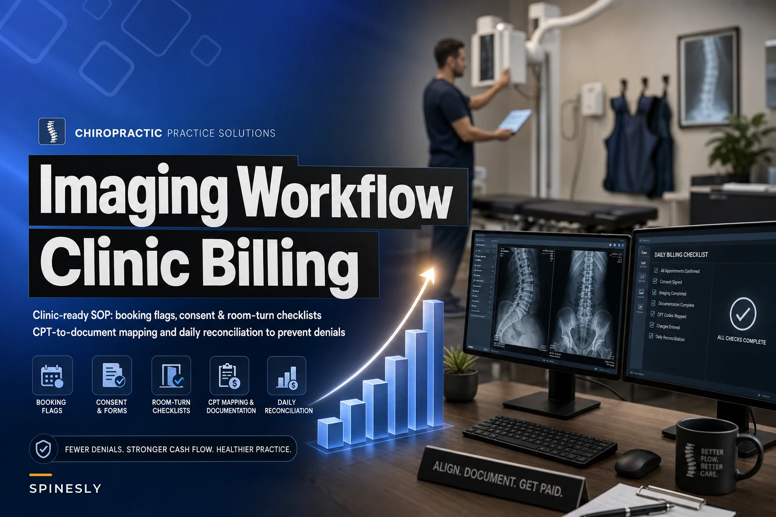 Imaging Workflow for Chiropractic Clinics: Booking, Documentation and Billing