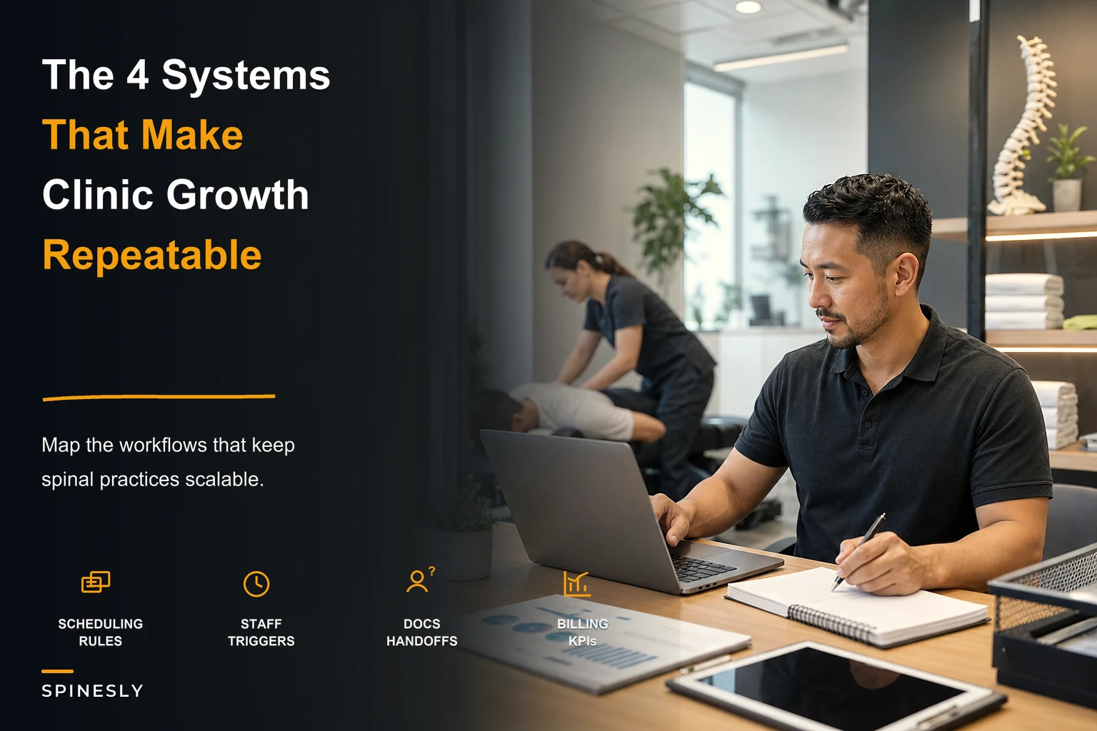 Map the Four Operational Systems That Let Chiropractic Clinics Scale (SOPs, KPIs & Automations)