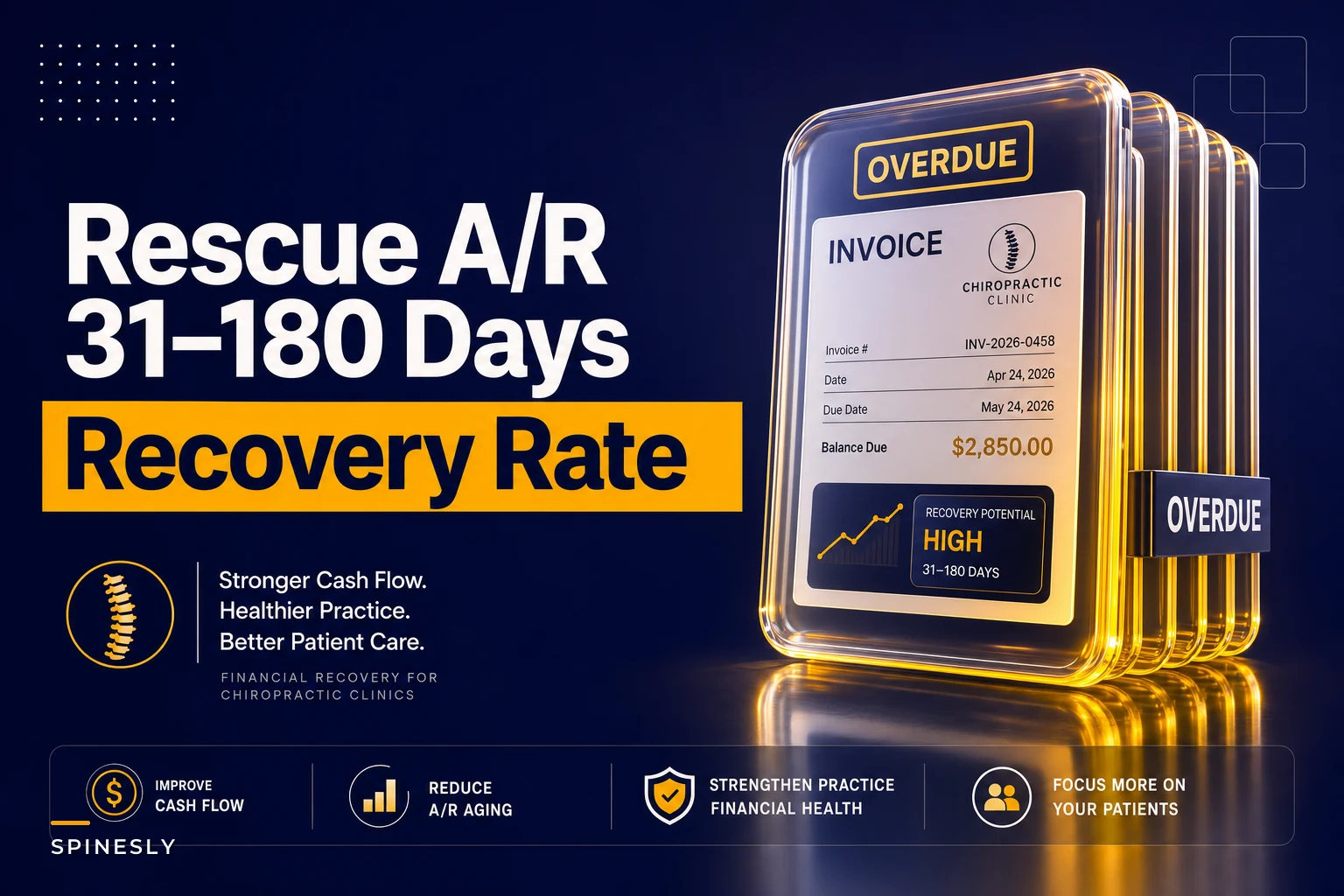 Rescue 31–180 Day A/R: A Tiered Recovery Sequence, Scripts and Hardship Rules for Small Chiropractic Clinics
