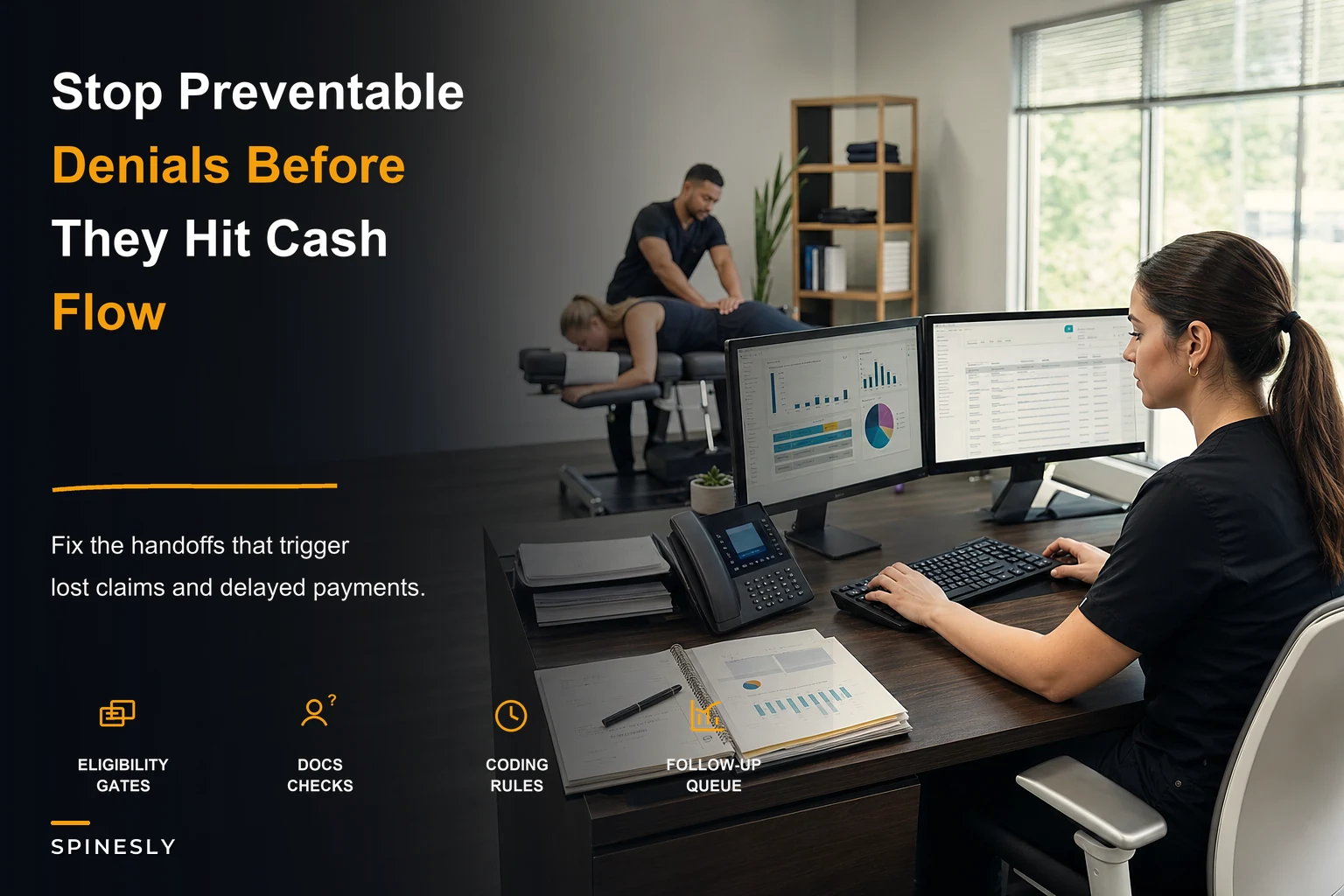 Stop Losing Revenue to Preventable Denials: An Operations‑First RCM Playbook for Small Chiropractic Clinics