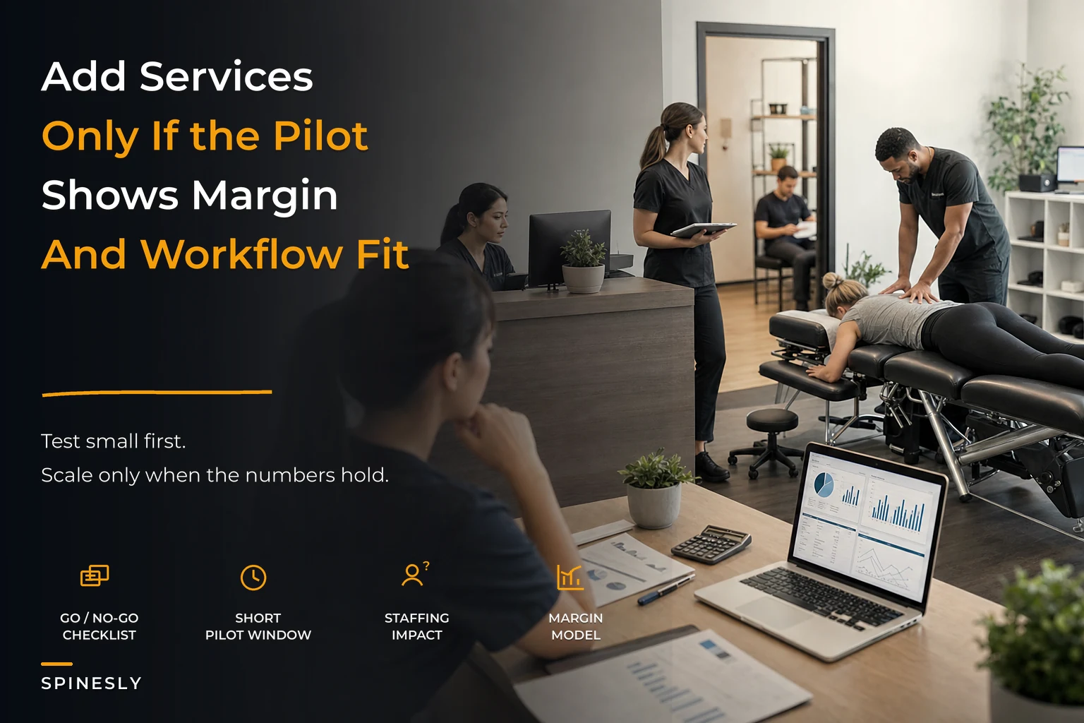When to Add Ancillary Services: A Go/No‑Go Checklist, Short Pilot Tests and Margin Models for Clinics
