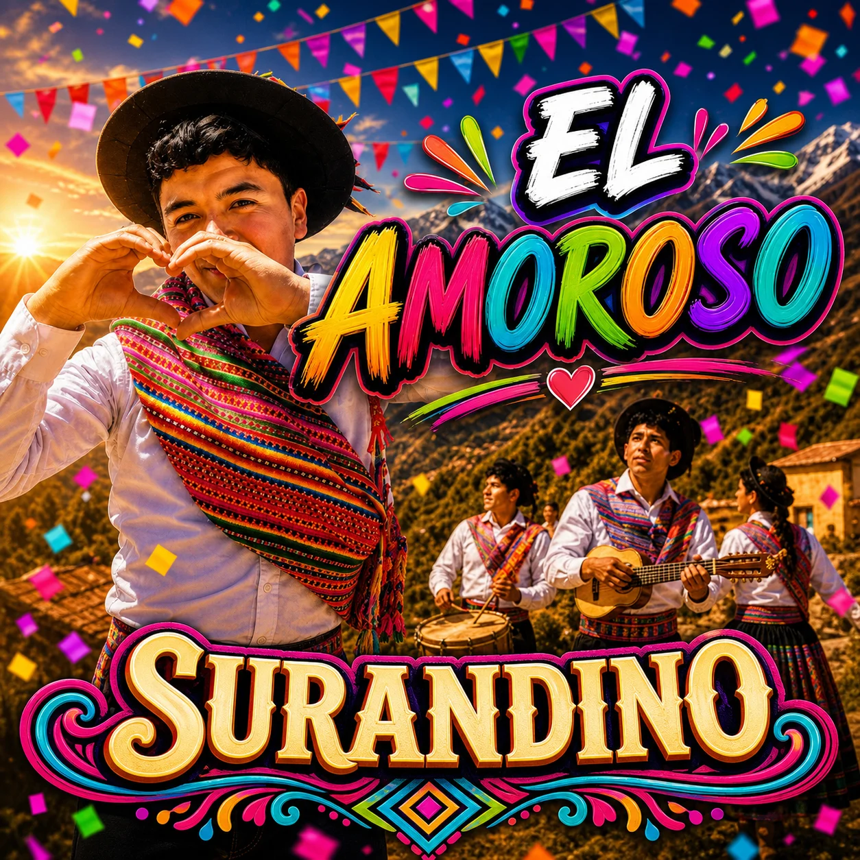 Portada de la pista musical El Amoroso (santiago 2026)