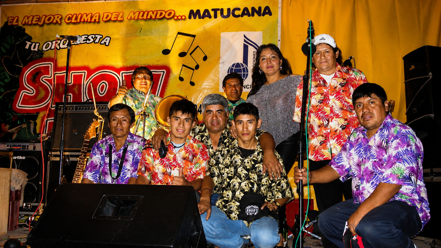 Presentación de Show Moreno