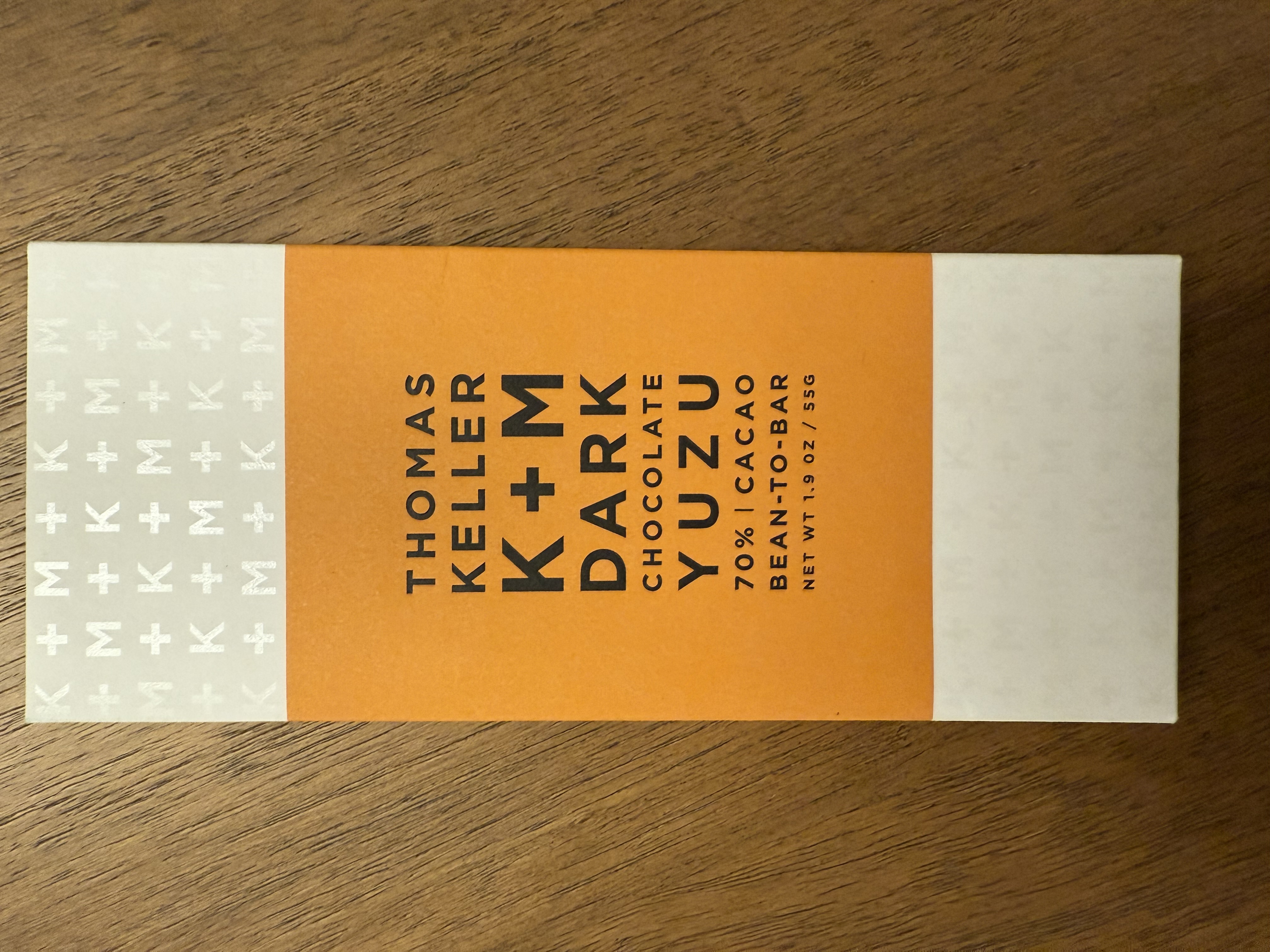 Dark Chocolate Yuzu by Thomas Keller - 70% chocolate bar