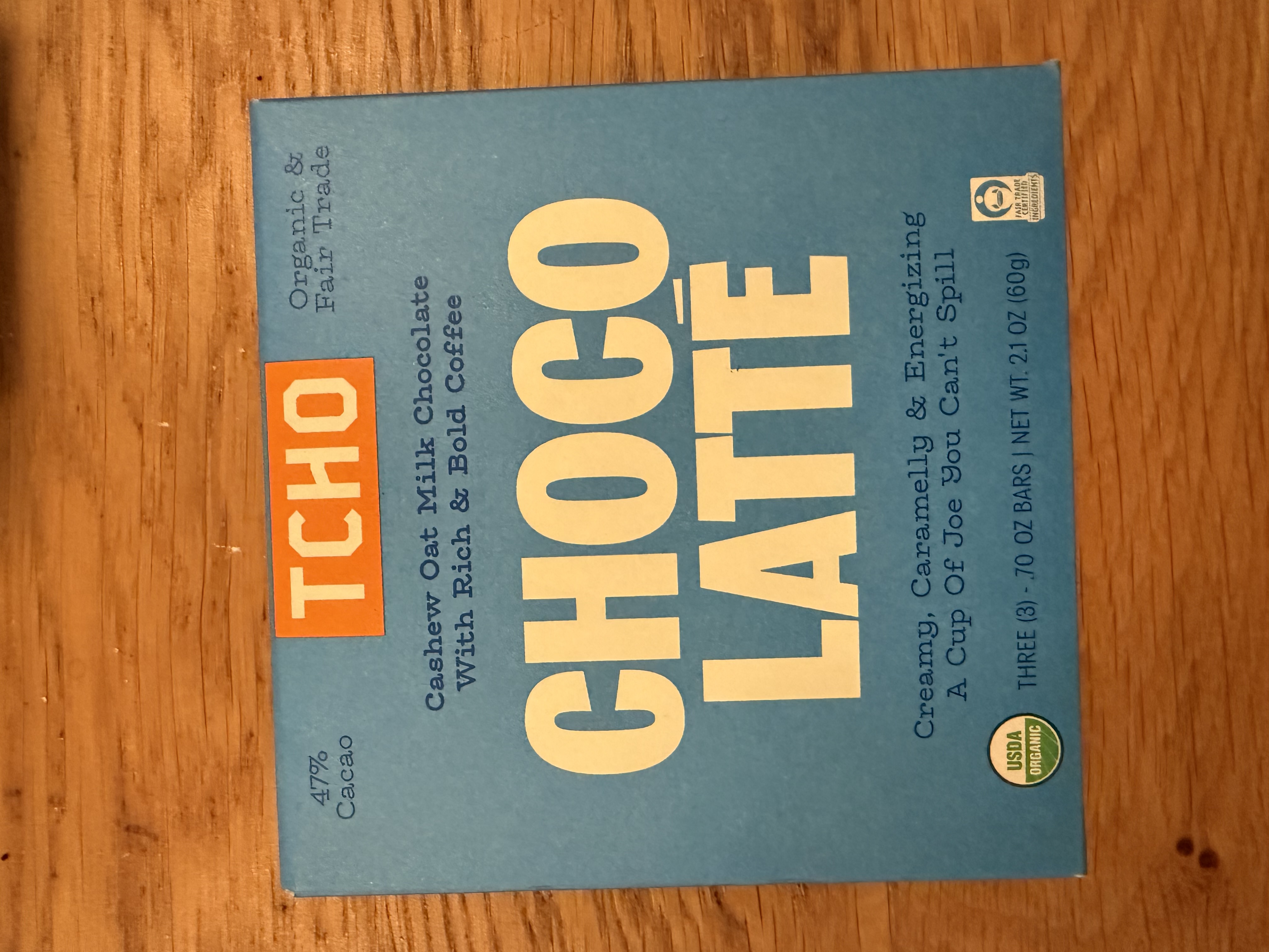 Choco Latte by Tcho - 47% chocolate bar