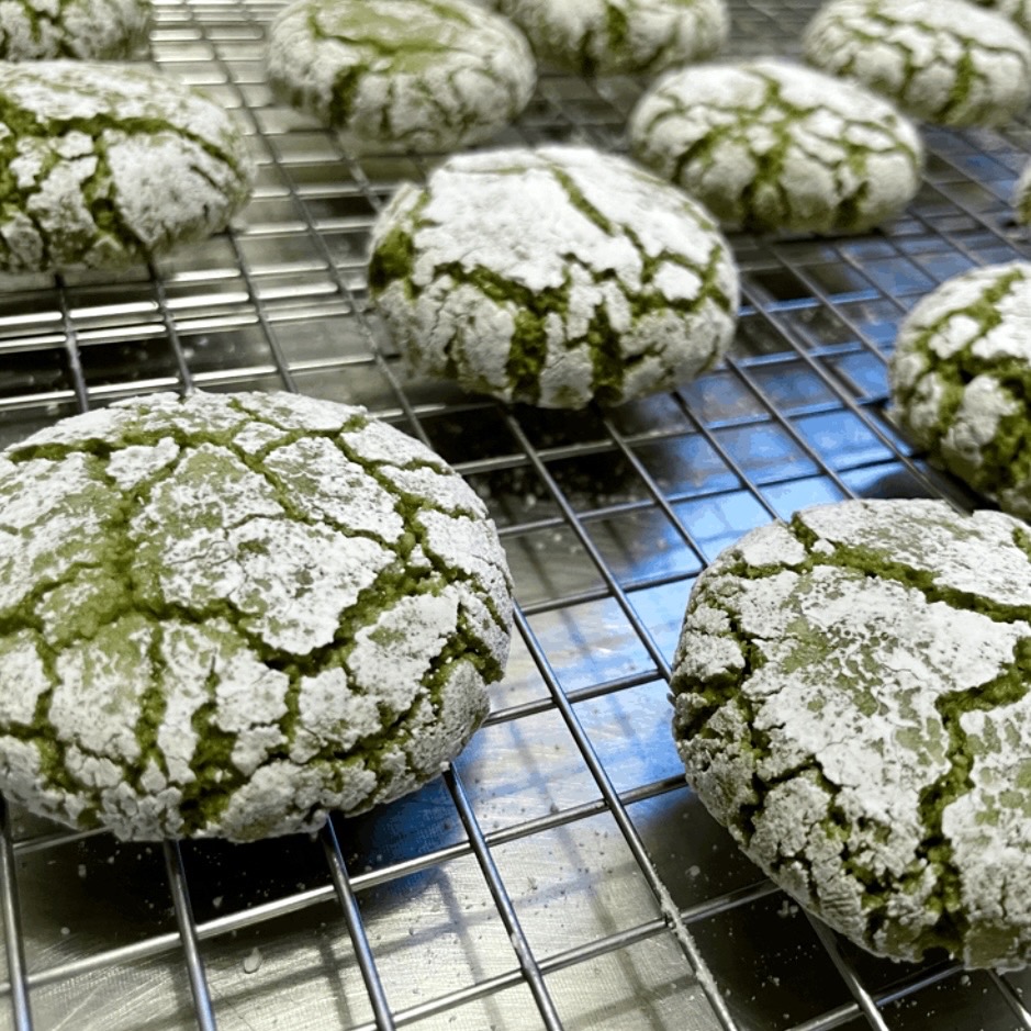 Matcha Amaretti