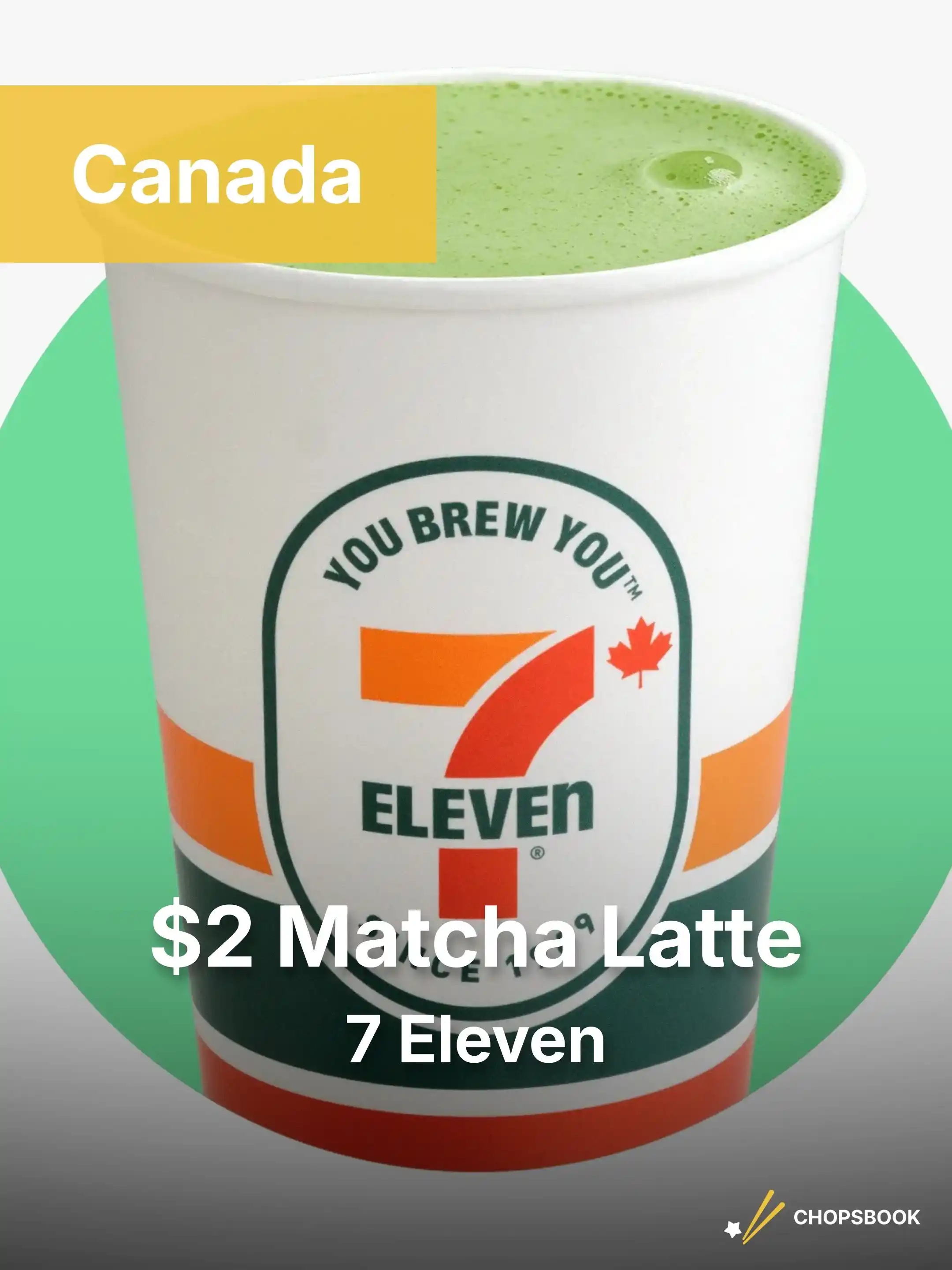 7-Eleven $2 抹茶拿鐵:平價抹茶你試咗未?