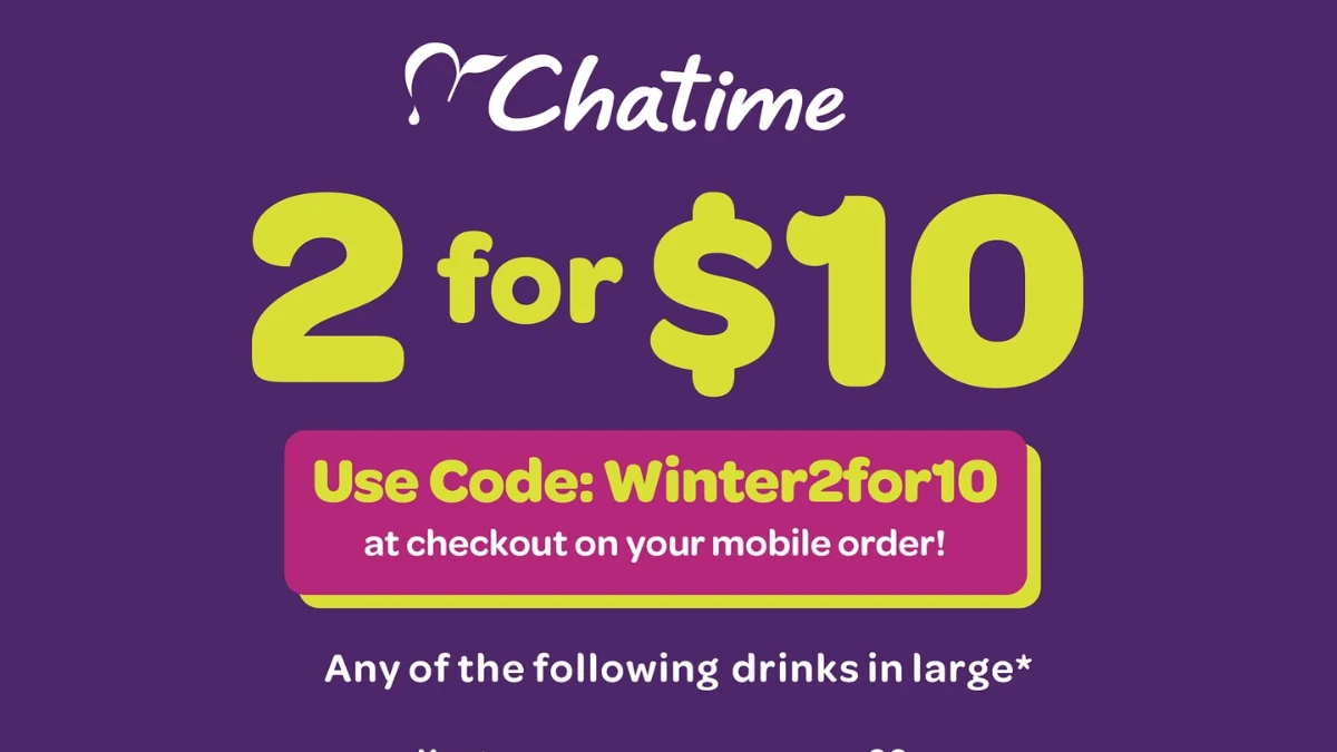 2 for $10 deal is BACK