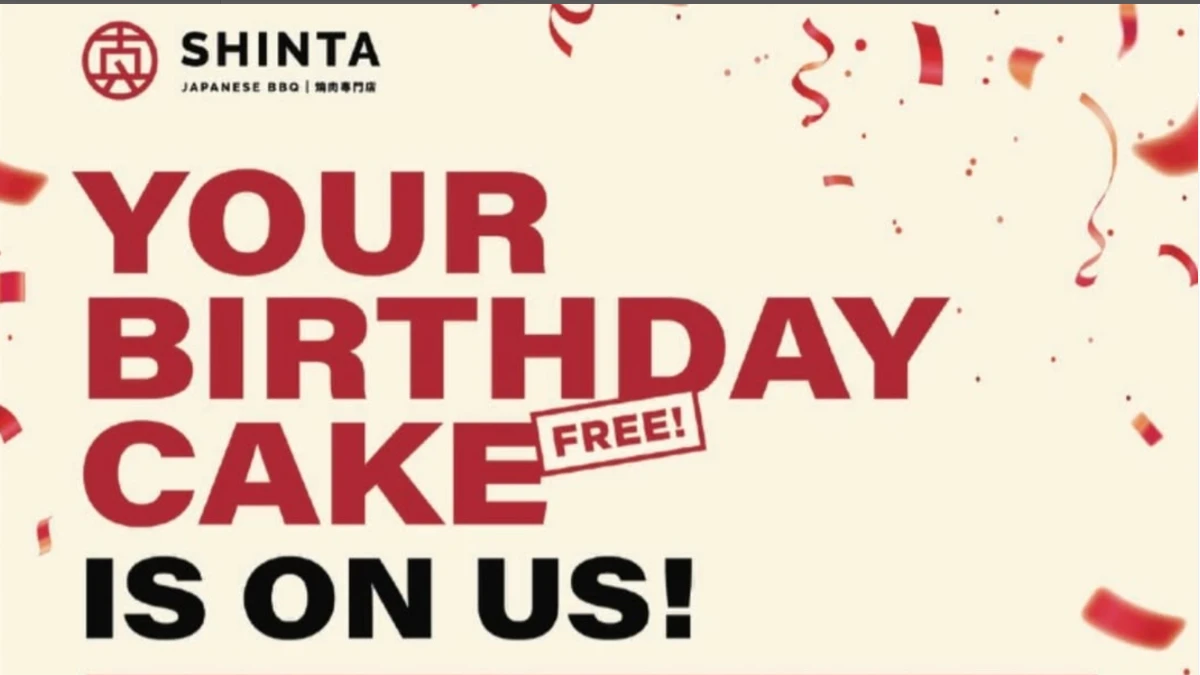 免費 6 吋生日蛋糕乙個