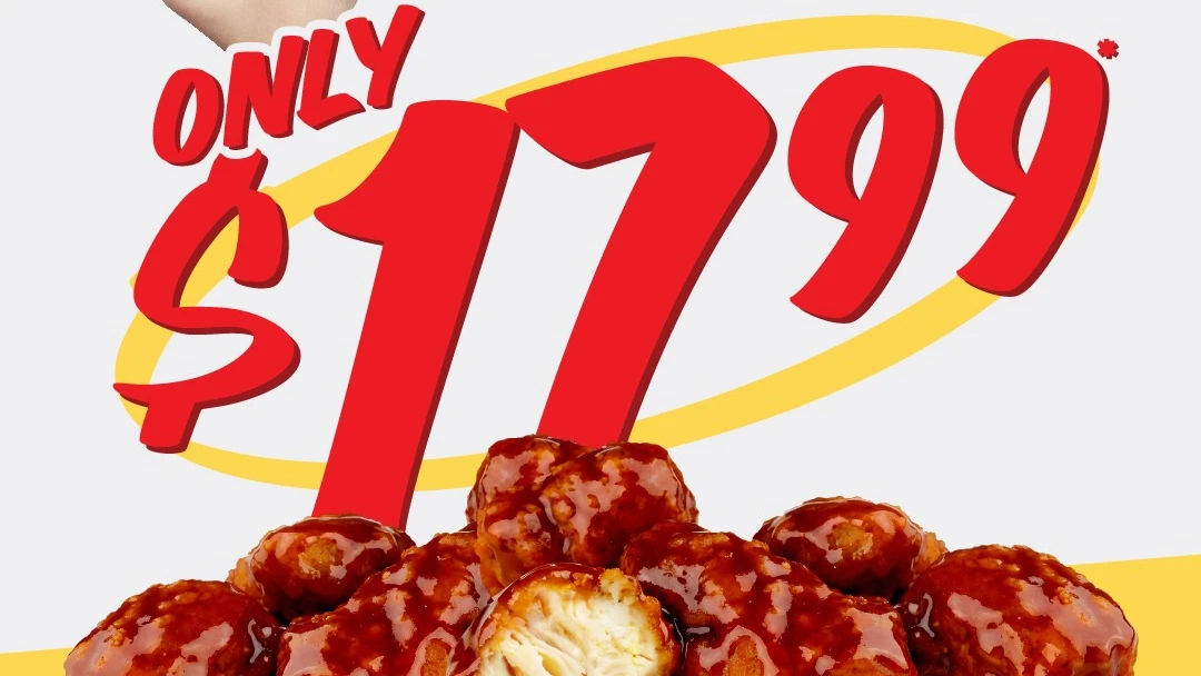 All-You-Can-Eat Boneless only $17.99