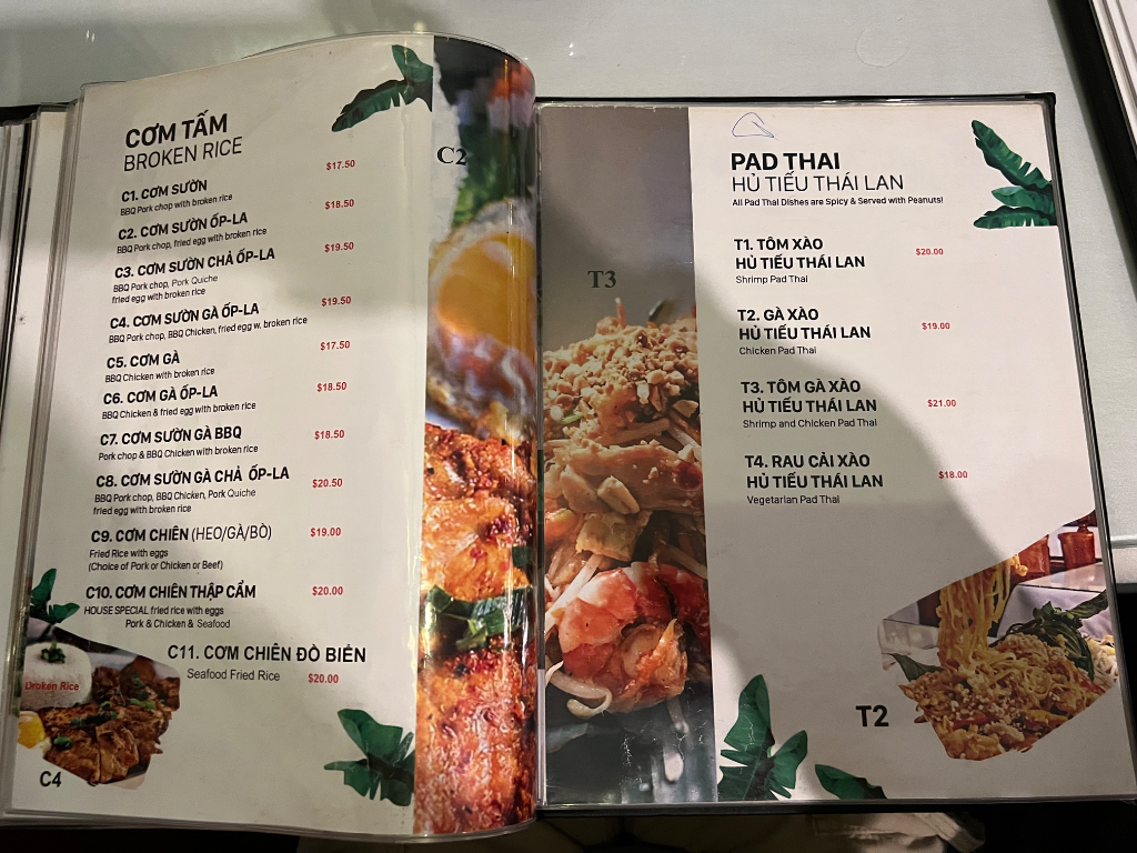 Pho Ngoc Yen Restaurant - Mississauga Menu Photo 6