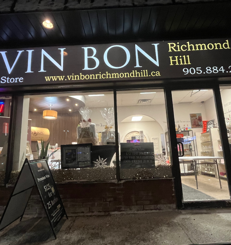 Vin Bon Richmond hill Facade Photo