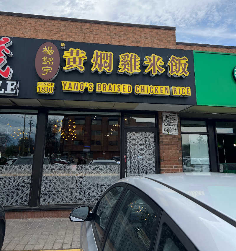 Yang's Braised Chicken Rice (Scarborough)