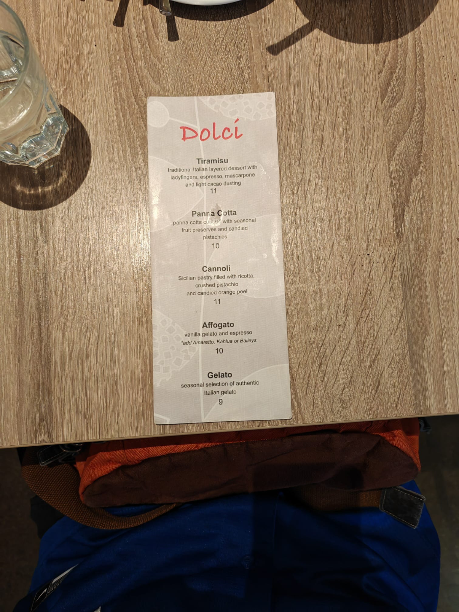 Cafe Oro di Napoli 菜單相片 1