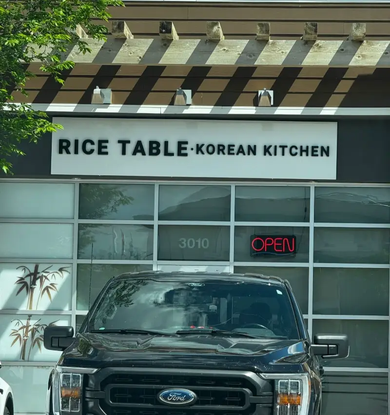 Rice Table Korean Kitchen